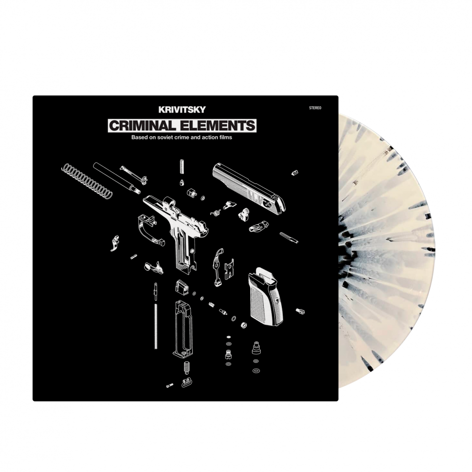 [89058] Krivitsky - Criminal elements (LP | White and Black splatter)