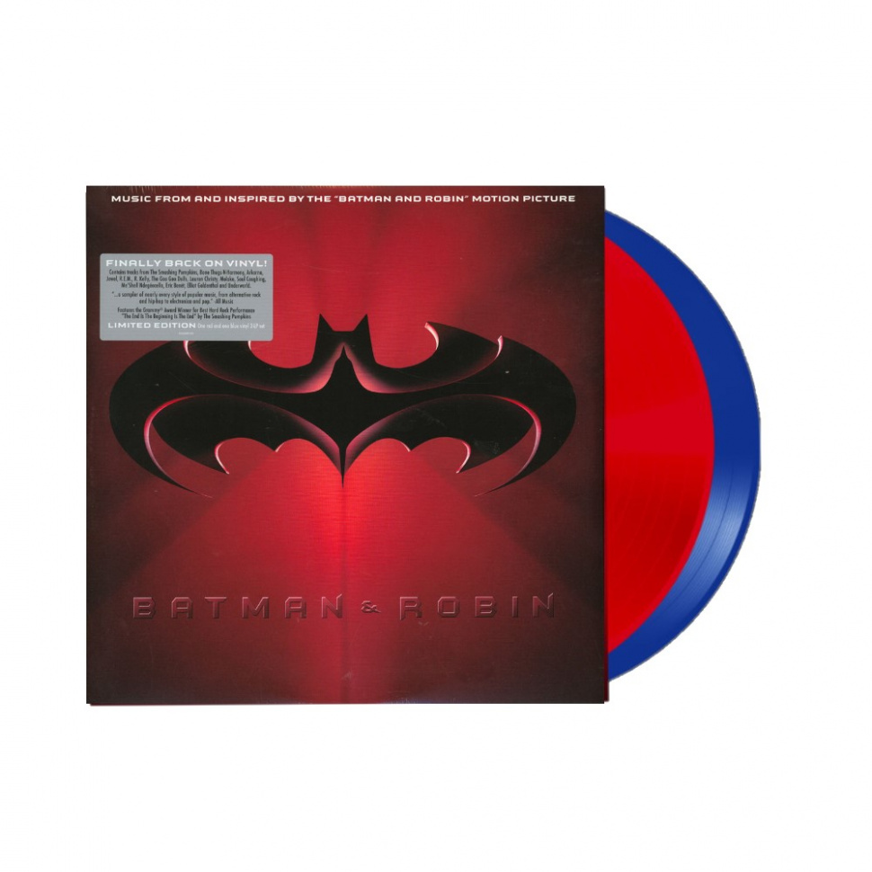 33358] OST - Batman & Robin: Music From And Inspired By Motion Picture (2LP  | Red / Blue)