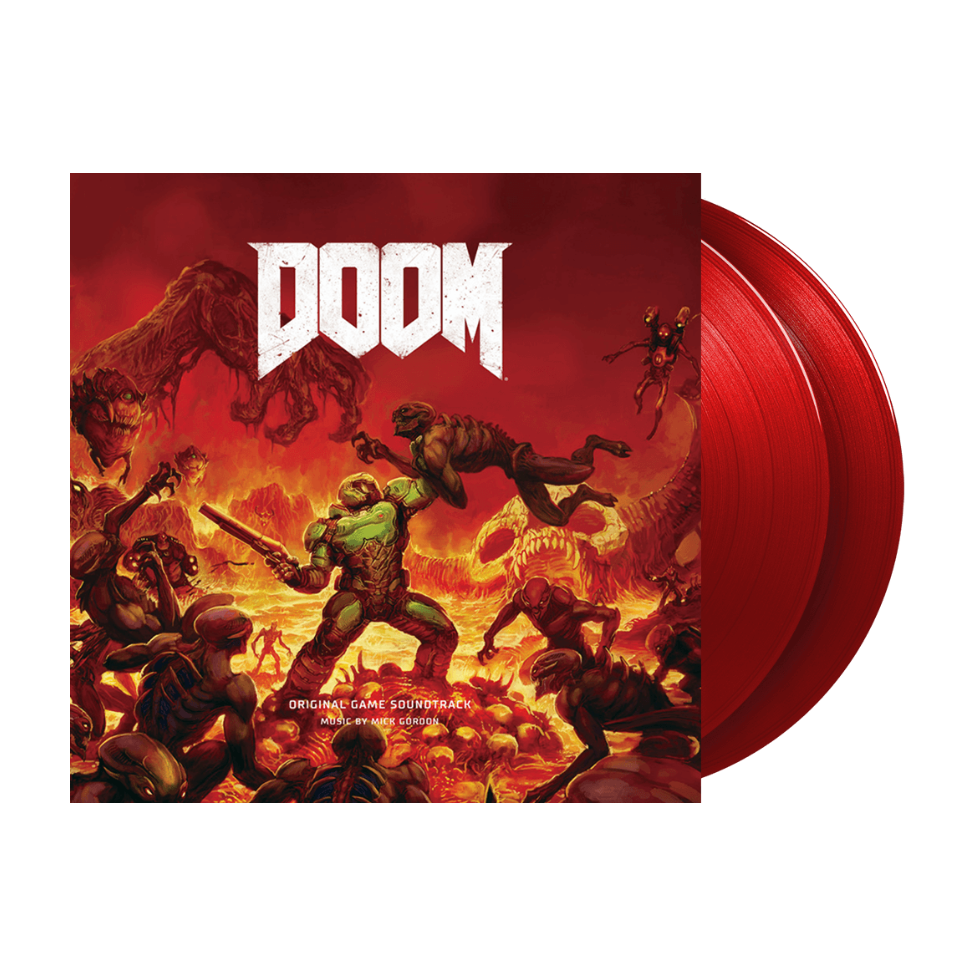 2200] OST - Game Doom (Music By Mick Gordon) (2LP | Red Translucent)