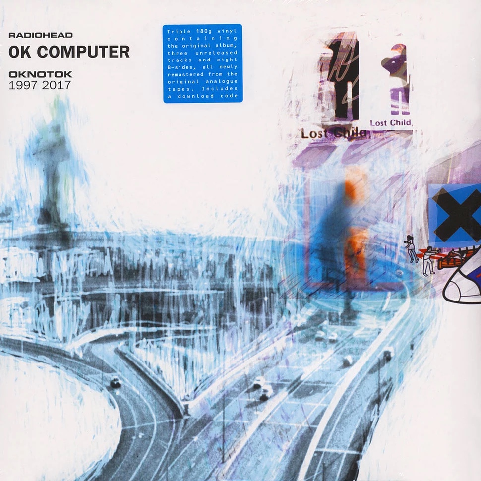 30401 Radiohead OK Computer OKNOTOK 1997 2017 3LP