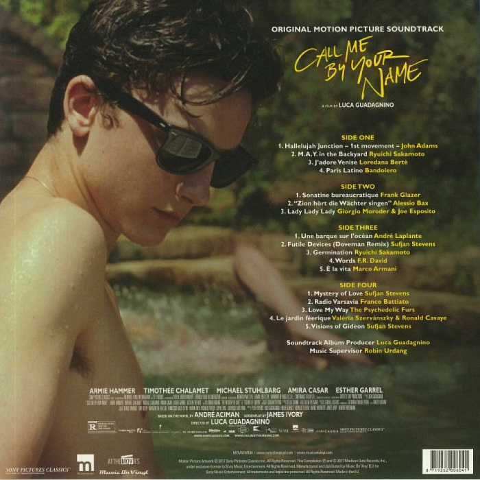 52922] OST - Call Me By Your Name (2LP